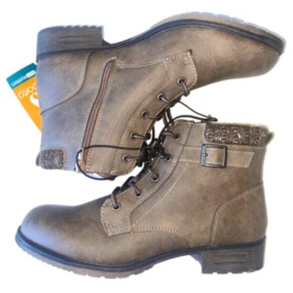 Sporto LALA Stone Brown Gray Women's Boots Size 9 - Picture 2 of 7